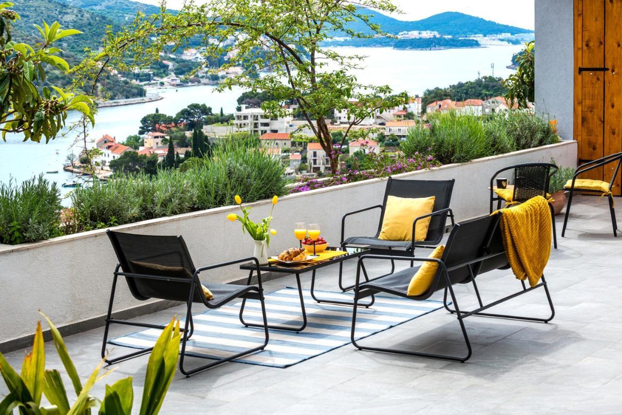 Villa Mardia- Sea View Infinity Pool Built 2023 Zaton  Eksteriør billede